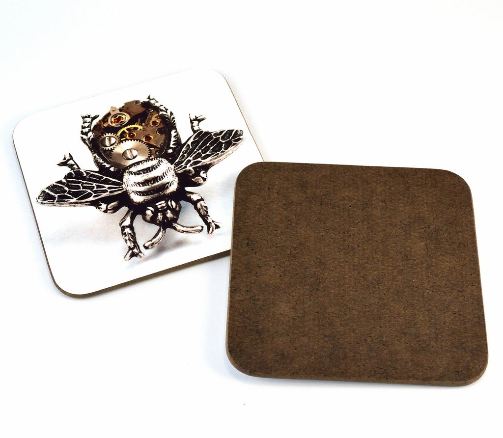 Bee Coasters, Steampunk Style
